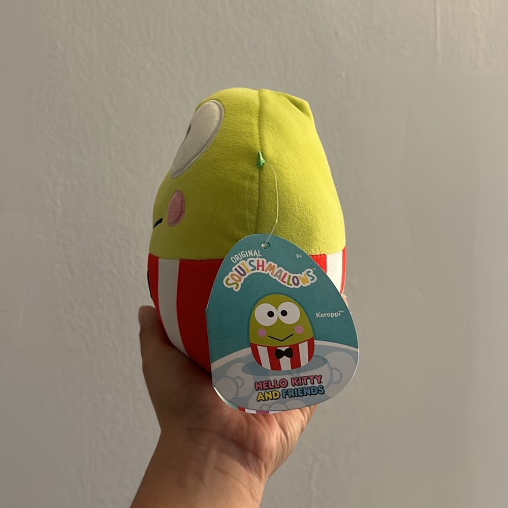 NWT Keroppi 6.5”” Hello Kitty Sanrio Squishmallow - Picture 2 of 3